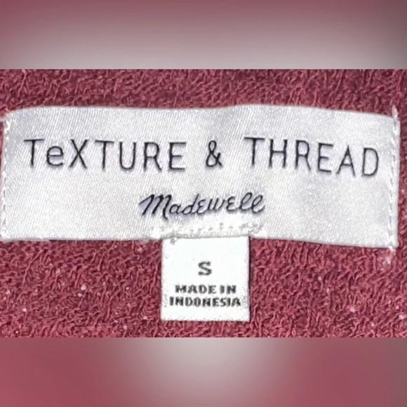 Texture and Thread (Madewell) Eyelet Mix Ruffle Sleeve Blouse - Picture 7 of 8